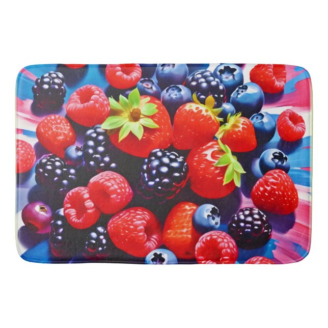 Tapete De Banheiro Burst Berriclicioso (Frente)