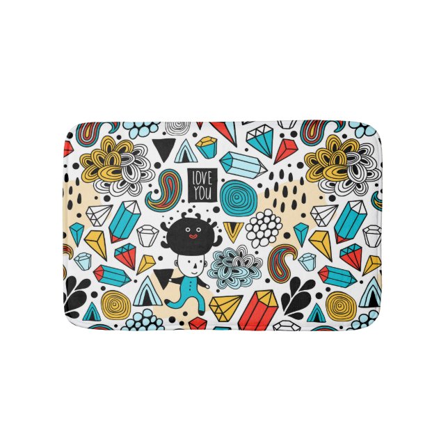 Tapete De Banheiro Cabeça louca (frente)