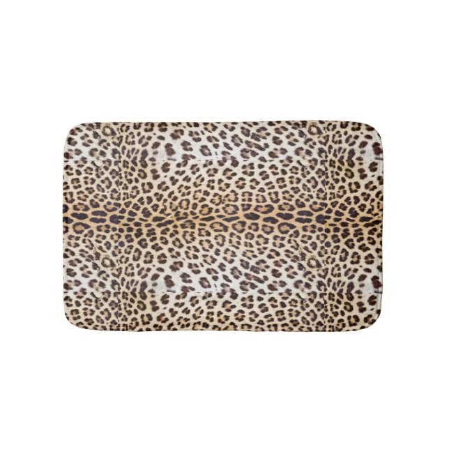 Tapete De Banheiro Cabelo-leopardo (frente)