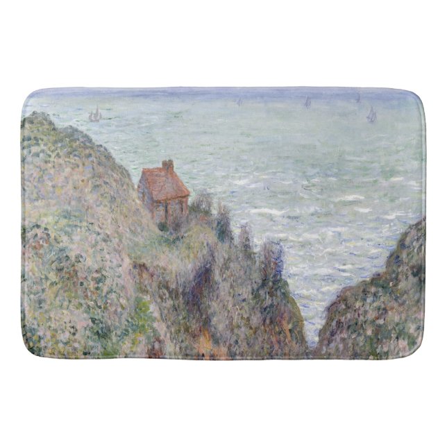 Tapete De Banheiro Cabine da Alfândega de Claude Monet (Frente)
