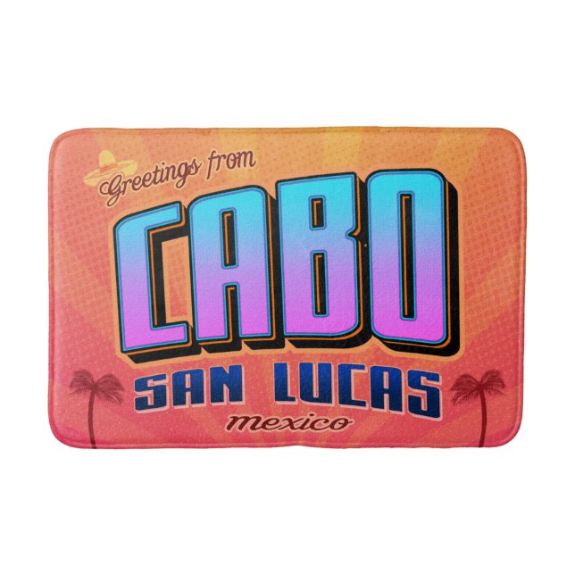 Tapete De Banheiro Cabo San Lucas Mexico Bathroom Mat