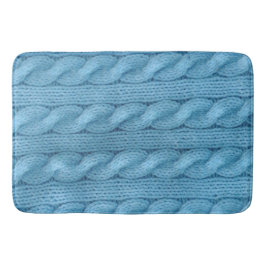 Tapete De Banheiro Cabos para tricô