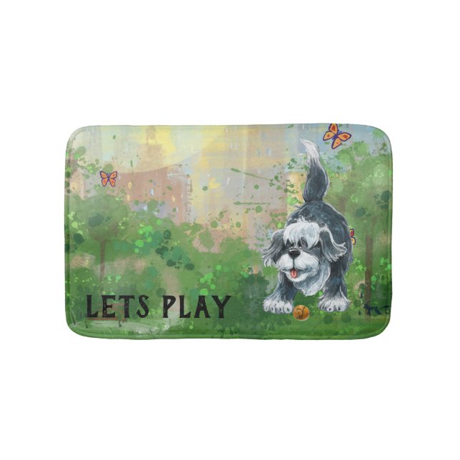 Tapete De Banheiro Cachorro de Ovelha (frente)