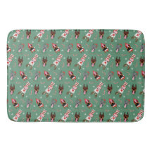 Cães Dobermann de Natal