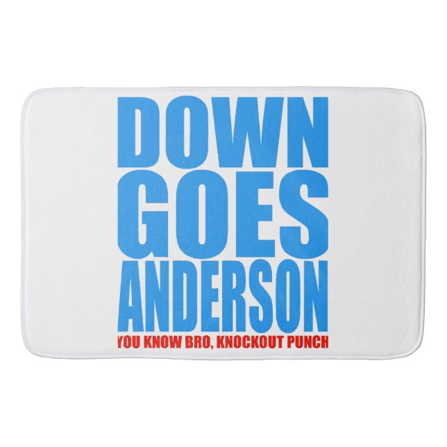 Tapete De Banheiro Cai Anderson  (Frente)