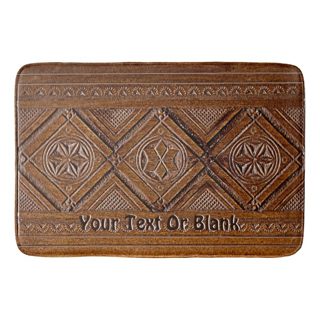 Tapete De Banheiro Caixa de madeira russa (Frente)