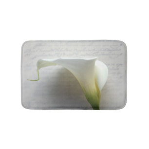 Tapete De Banheiro Calla lily no antigo roteiro