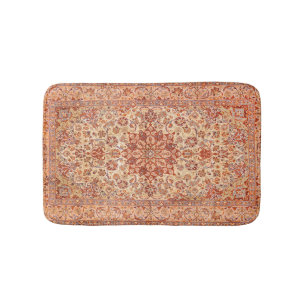 Tapete De Banheiro Cam-Blush Tan de Creme Sem Fio na Pérsia 