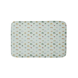 Tapete De Banheiro Caminhão-menino, padrão do veículo