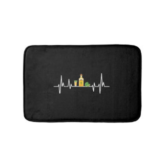 Tapete De Banheiro Camisa Cinco de Mayo Heartbeat