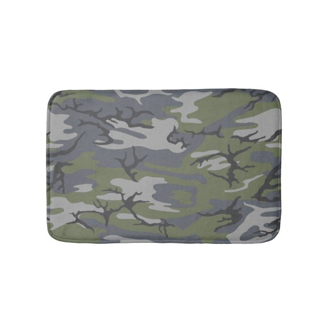 Tapete De Banheiro Camo de Descultura de Tempo Atingido (frente)