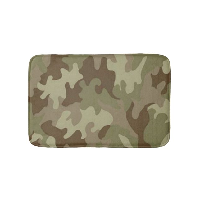 Tapete De Banheiro Camouflage Bath Mat (frente)