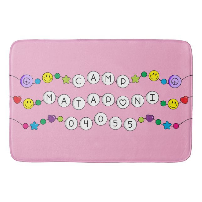 Tapete De Banheiro Camp Mataponi Bath Mat (Frente)
