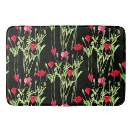 Tapete De Banheiro Campanha de verão, flores silvestres