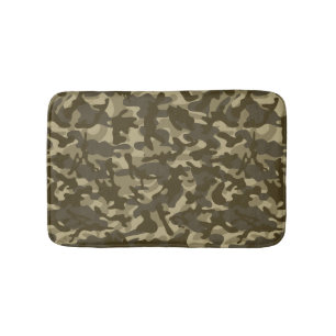 Tapete De Banheiro Camuflagem Central