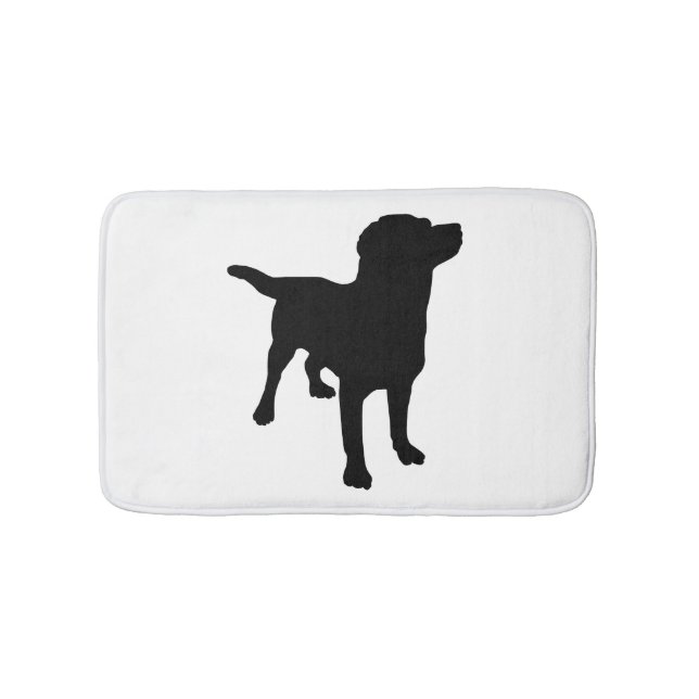 Tapete De Banheiro Canina Silhouette (frente)