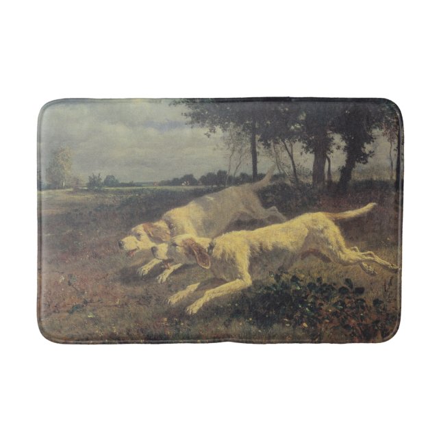 Tapete De Banheiro Caninos (Beagles) (por Troyon Constante) (Frente)