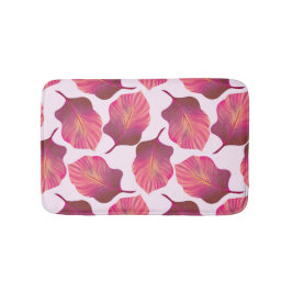 Tapete De Banheiro Canna Tropicanna sai de cor-de-rosa