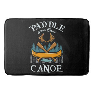 Tapete De Banheiro Canoagem - Coloque sua própria canoa