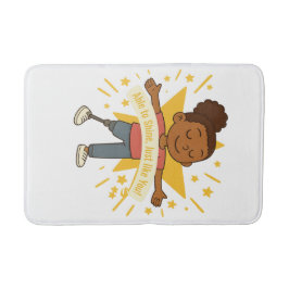 Tapete De Banheiro Capaz de Brilhar, assim como você, Bath Mat