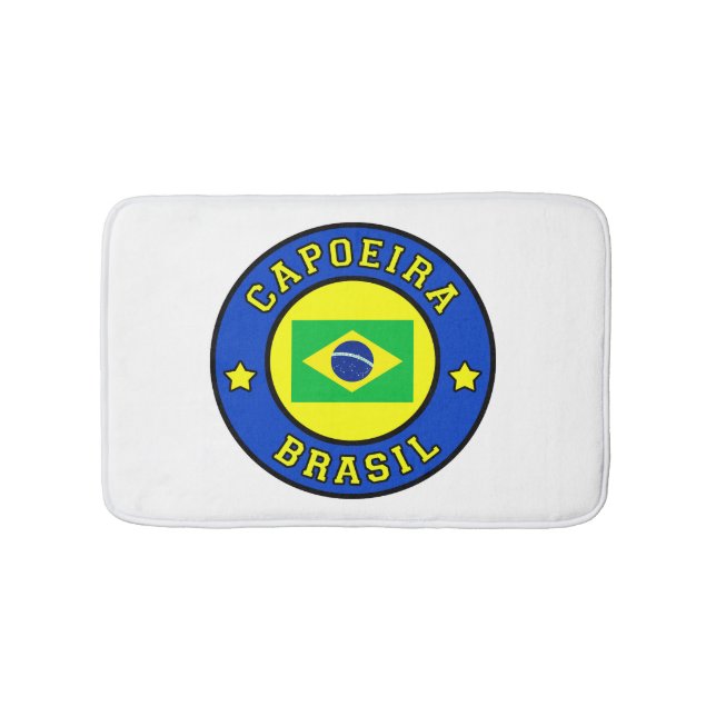 Tapete De Banheiro Capoeira Brasil (frente)