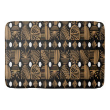 Caribe Tribal Mudclose: Preto, Branco, Dourado