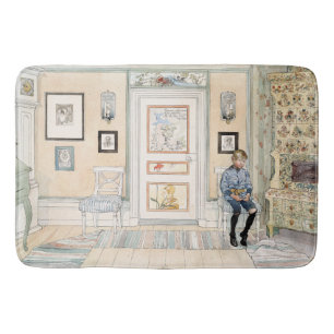 Tapete De Banheiro Carl Larsson Sala de Moradia Filho Menino Bath Mat