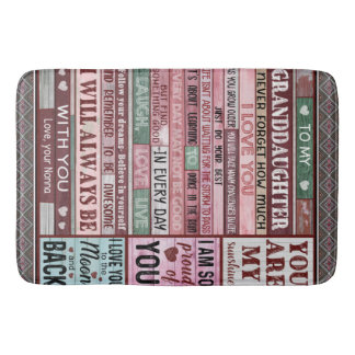 Tapete De Banheiro Carta Personalizada À Minha neta
