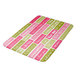 Tapete De Banheiro Cartas de Amor