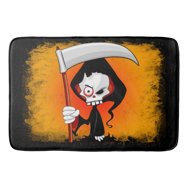 Tapete De Banheiro Cartoon Grim Reaper (Frente)