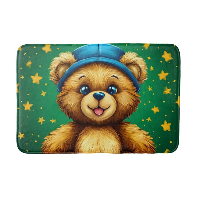 Tapete De Banheiro Cartoon Urso (Frente)