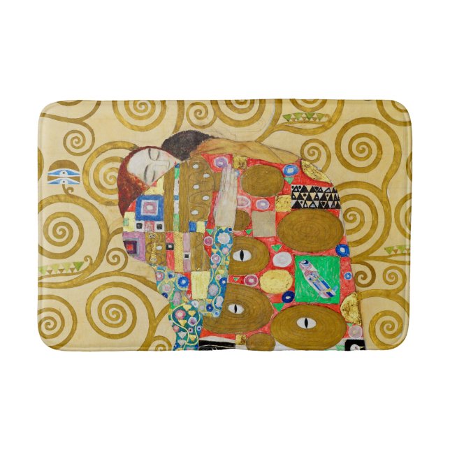 Tapete De Banheiro Casal Gustav Klimt Fulfillment Nouveau (Frente)
