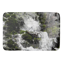 Tapete De Banheiro Cascata de inverno......