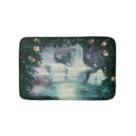 Tapete De Banheiro Cascata de queda de água fantasia