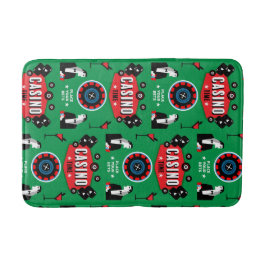 Tapete De Banheiro Casino Gambling Poker Roulette