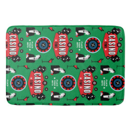 Tapete De Banheiro Casino Gambling Poker Roulette