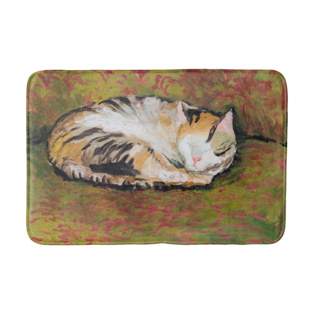 Tapete De Banheiro Cat, August Macke Bath Mat (Frente)