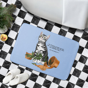 Tapete De Banheiro Cat. de Incêndio Vegetal