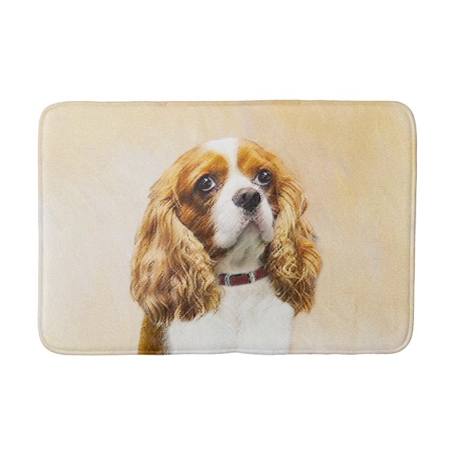 Tapete De Banheiro Cavalier King Charles Spaniel Original (Frente)