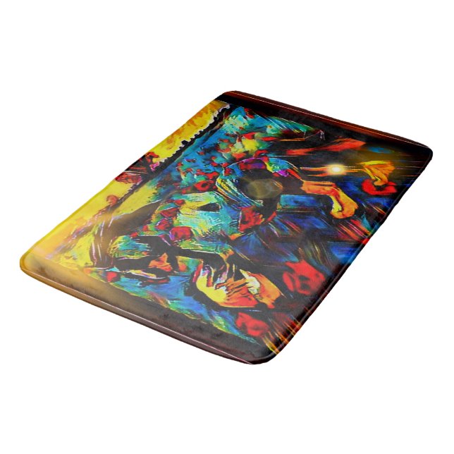 Tapete De Banheiro Cavalo Freshtastico 01-01 (Angulado)