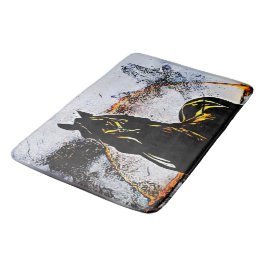 Tapete De Banheiro Cavalo Freshtastico 02-01