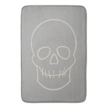 Caveira - Cinza fantasma e branco ósseo