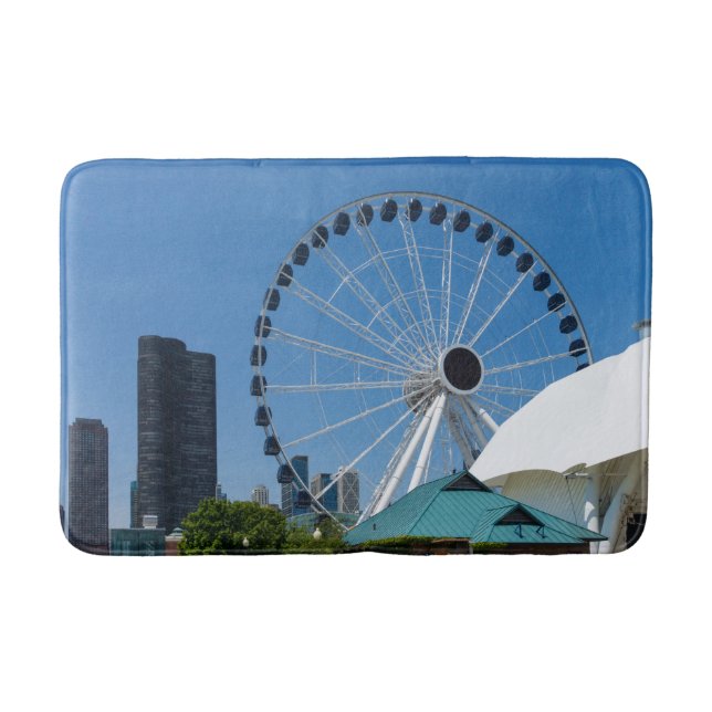 Tapete De Banheiro Centennial Ferris Wheel (Frente)