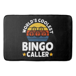 Tapete De Banheiro Chamador de Bingo Mais Legal do Mundo