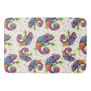 Tapete De Banheiro Chameleon Paint mantém estilo aquarela