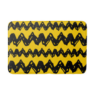 Tapete De Banheiro Charlie Brown Zig Zag Pattern