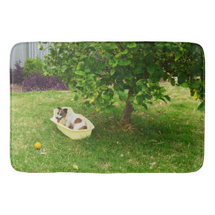 Tapete De Banheiro Charlie O Fox Terrier Bath Time, Bathmat
