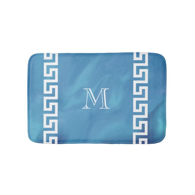 Tapete De Banheiro Chave do grego do luxuoso (frente)