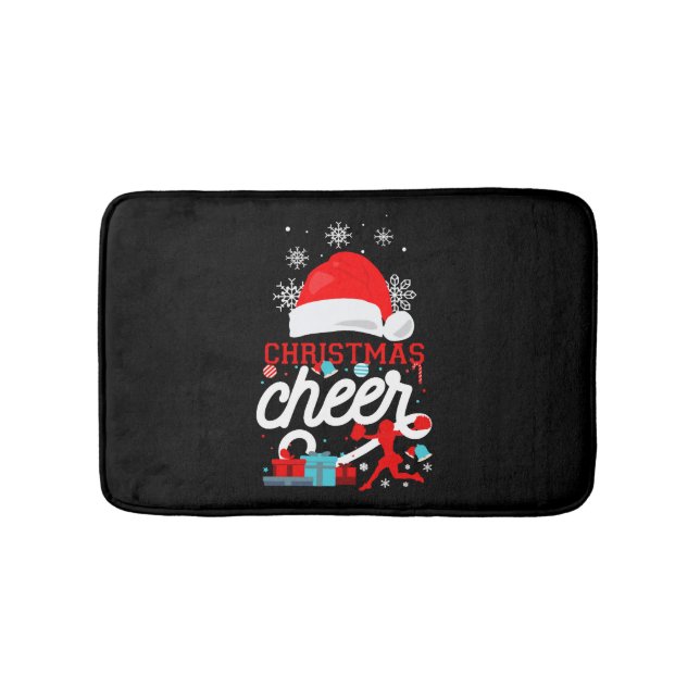 Tapete De Banheiro Cheerhead Christmas Cheerhead (frente)