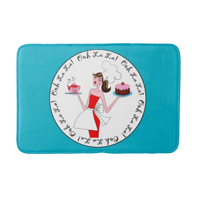 Tapete De Banheiro "Chefista" DIVA Rug (Frente)